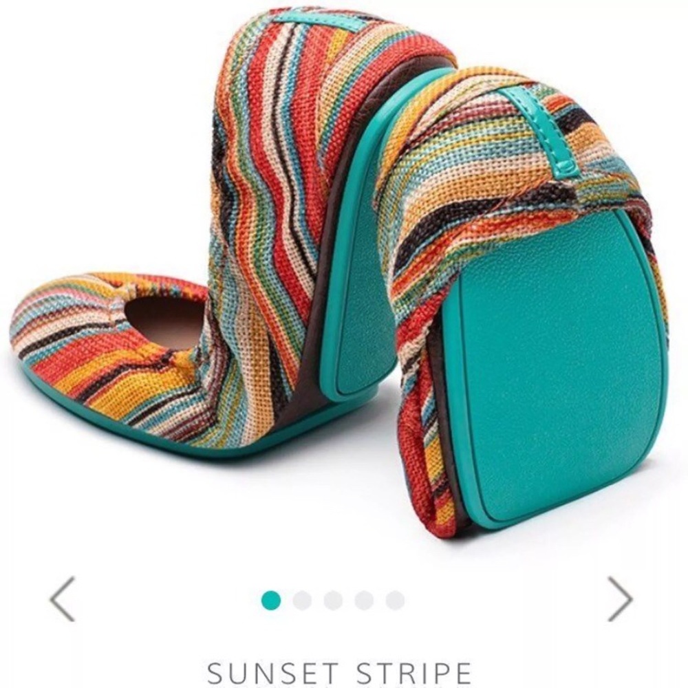 Vegan Sunset Stripe Tieks